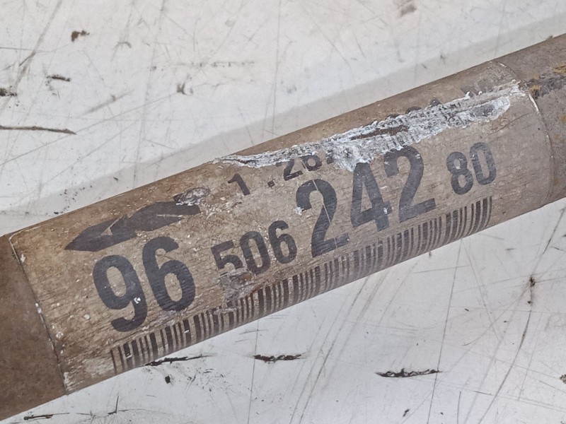 Recambio de transmision delantera izquierda para citroën c2 (jm_) 1.4 hdi referencia OEM IAM 9650624280  