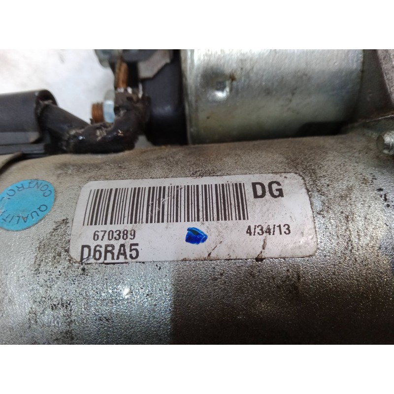Recambio de motor arranque para peugeot 206 cc (2d) 1.6 16v (2dnfuf, 2dnfur) referencia OEM IAM 670389  D6RA5