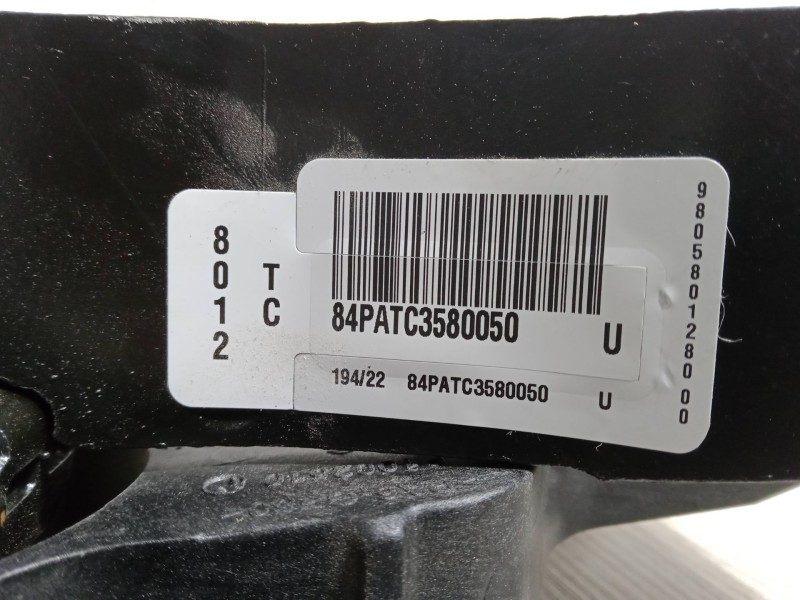 Recambio de pedal freno para fiat scudo furgoneta 1.5 multijet 120 (506) referencia OEM IAM 980580128000  