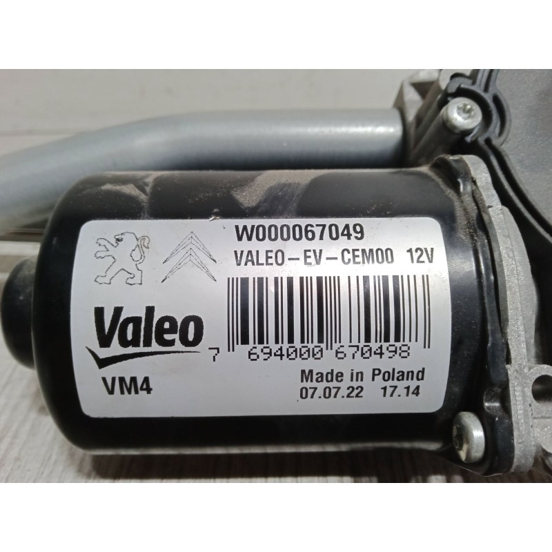 Recambio de motor limpia delantero para fiat scudo furgoneta 1.5 multijet 120 (506) referencia OEM IAM W000067049  