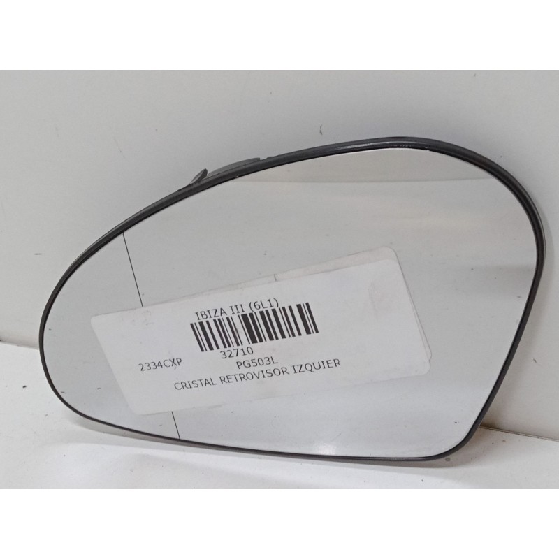 Recambio de cristal retrovisor izquierdo para seat ibiza iii (6l1) 1.9 tdi referencia OEM IAM   