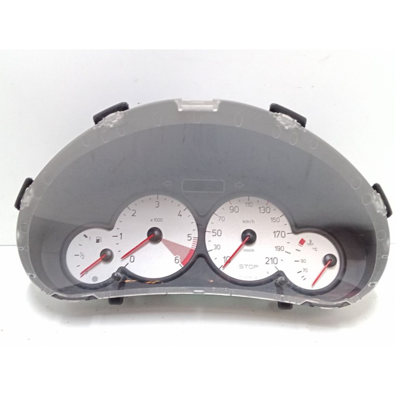 Recambio de cuadro instrumentos para peugeot 206 hatchback (2a/c) 1.4 hdi eco 70 referencia OEM IAM 9656696280  