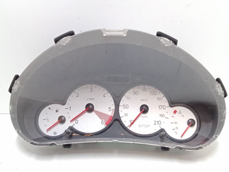 Recambio de cuadro instrumentos para peugeot 206 hatchback (2a/c) 1.4 hdi eco 70 referencia OEM IAM 9656696280  