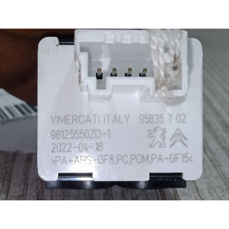 Recambio de regulador altura luces para fiat scudo furgoneta 1.5 multijet 120 (506) referencia OEM IAM 98125550zd-1  