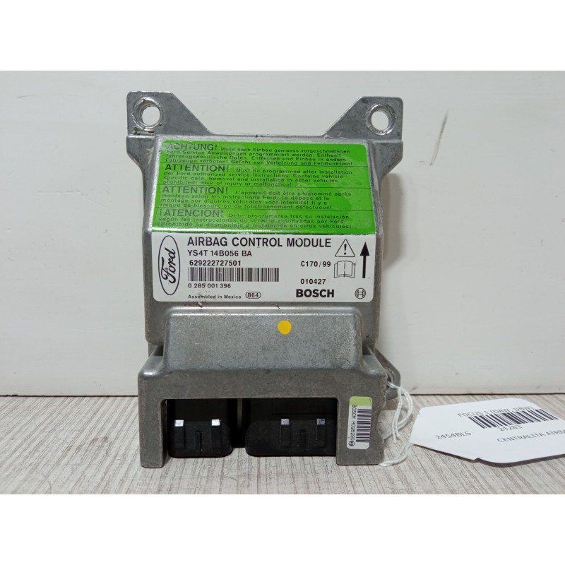 Recambio de centralita airbag para ford focus i (daw, dbw) 1.6 16v referencia OEM IAM 0285001396  