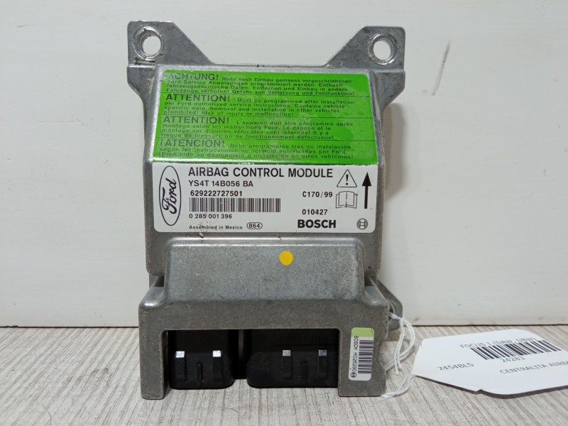 Recambio de centralita airbag para ford focus i (daw, dbw) 1.6 16v referencia OEM IAM 0285001396  