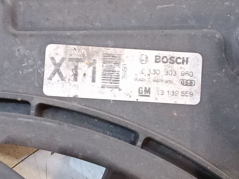Recambio de electroventilador para opel astra h (a04) 1.9 cdti (l48) referencia OEM IAM 13132559  0130303960