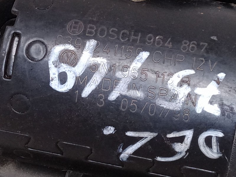 Recambio de motor limpia delantero para volkswagen polo iii (6n1) 50 1.0 referencia OEM IAM 6N1955023B  3397020373