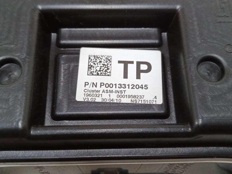 Recambio de cuadro instrumentos para opel corsa d (s07) 1.2 (l08, l68) referencia OEM IAM P0013312045  0001958237