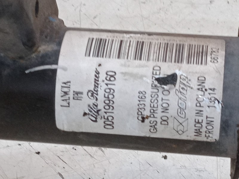 Recambio de amortiguador delantero derecho para fiat panda (312_, 319_) 1.3 d multijet 4x4 (312pxl1a) referencia OEM IAM   