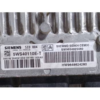 CENTRALITA MOTOR UCE 9654925480 5WS40110ET 9648624280
