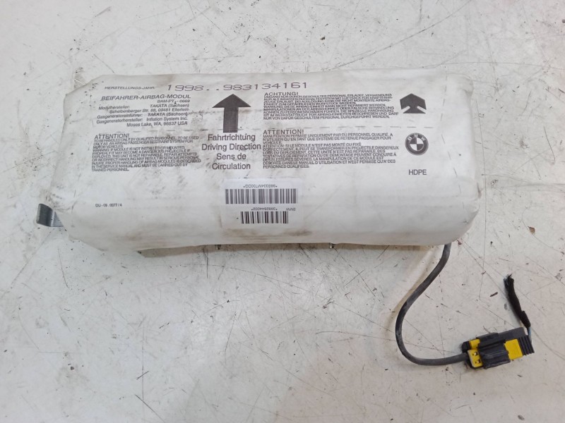Recambio de airbag salpicadero para bmw 3 (e46) 318 i referencia OEM IAM 3982644002  