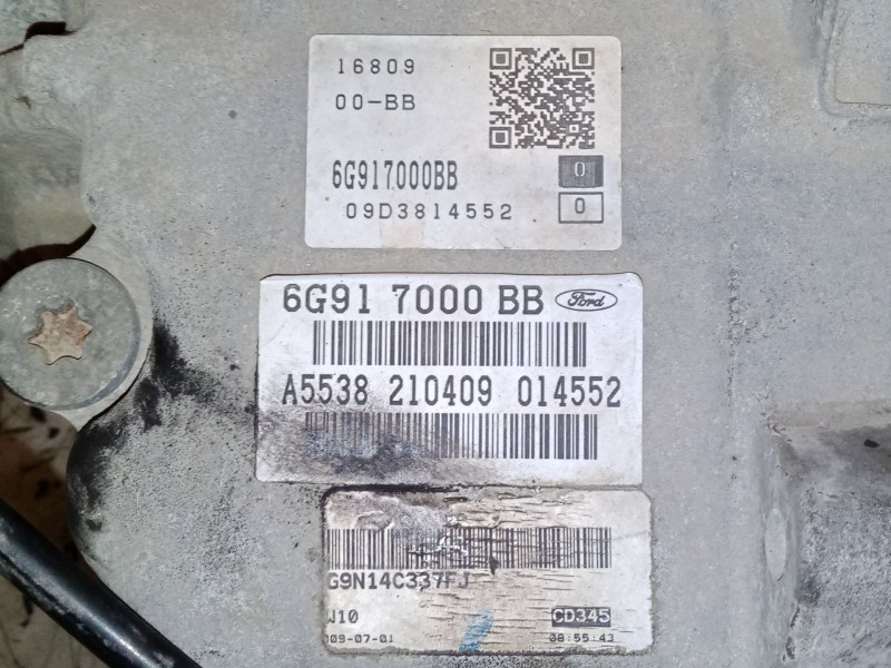 Recambio de caja de cambios automatica para ford mondeo iv turnier (ba7) 2.0 tdci referencia OEM IAM 6G917000BB  