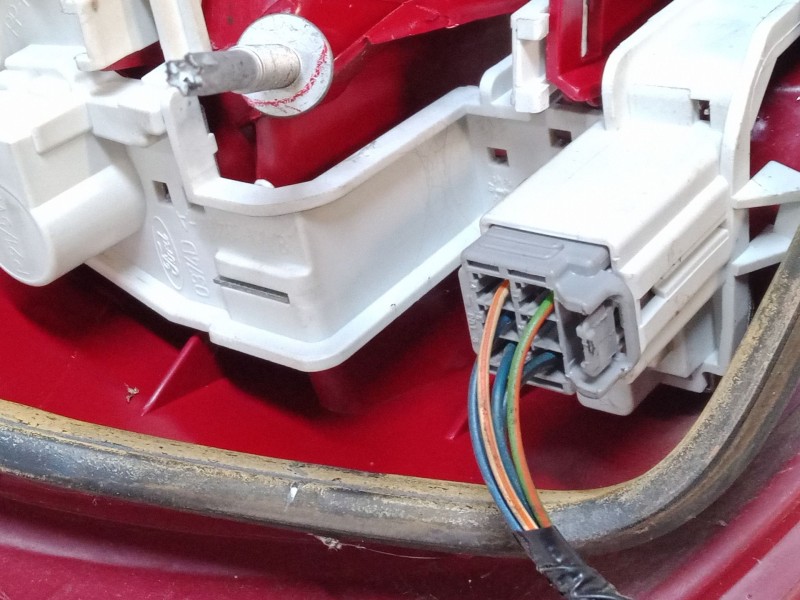 Recambio de piloto trasero derecho para ford fiesta vi (cb1, ccn) 1.4 tdci referencia OEM IAM   