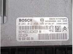 Recambio de centralita motor uce para citroën xsara picasso (n68) 1.6 hdi referencia OEM IAM 9663268380 0281012468 EDC16C34
