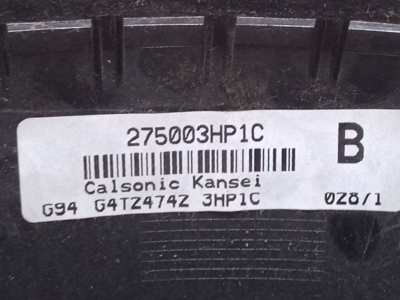 Recambio de mando climatizador para nissan micra iv (k13kk) 1.2 referencia OEM IAM 275003HP1C  275S23HP1C