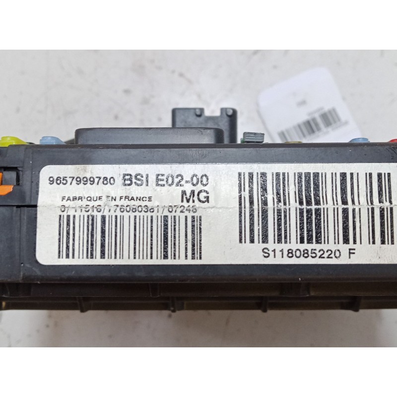 Recambio de bsi para citroën xsara picasso (n68) 1.6 hdi referencia OEM IAM 9657999780 S118085220F BSI E02-00 MG