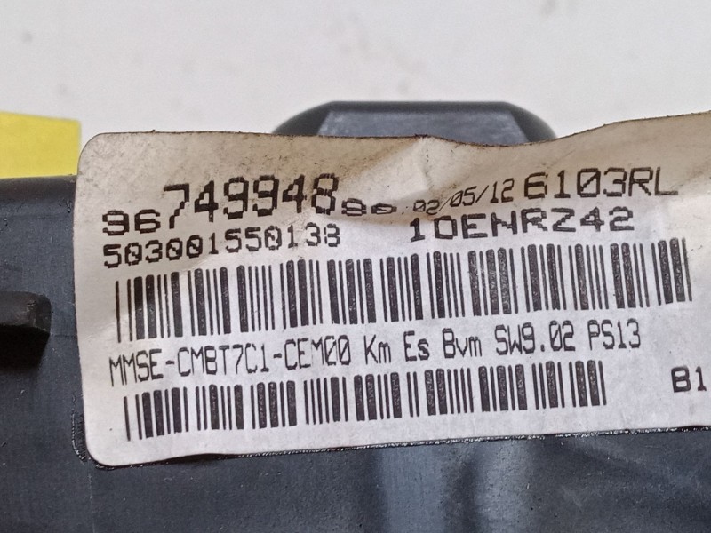 Recambio de cuadro instrumentos para peugeot 308 i (4a_, 4c_) 1.6 16v referencia OEM IAM 9674994880  503001550138