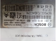 Recambio de centralita motor uce para peugeot 208 i (ca_, cc_) 1.4 hdi referencia OEM IAM 0281019820
