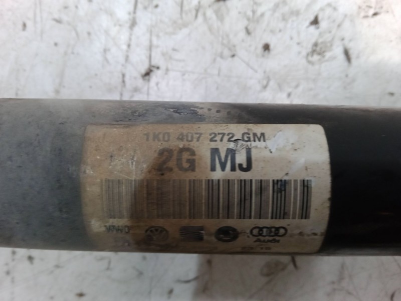 Recambio de transmision delantera derecha para seat leon (1p1) 1.9 tdi referencia OEM IAM 1K0407272GM  