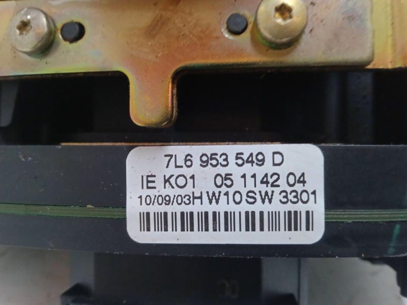 Recambio de mando luces para volkswagen touareg (7la, 7l6, 7l7) 5.0 v10 tdi referencia OEM IAM 7L6953549D  