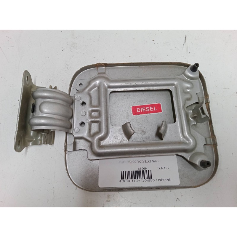 Recambio de tapa exterior combustible para nissan qashqai / qashqai +2 i (j10, nj10, jj10e) 1.5 dci referencia OEM IAM   