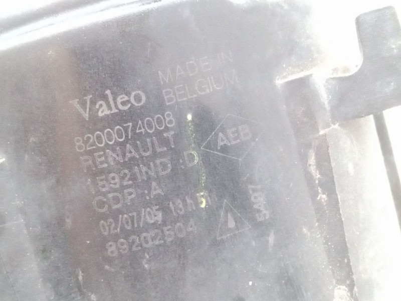 Recambio de faro antiniebla izquierdo para renault scénic ii (jm0/1_) 1.9 dci (jm0g, jm12, jm1g, jm2c) referencia OEM IAM   