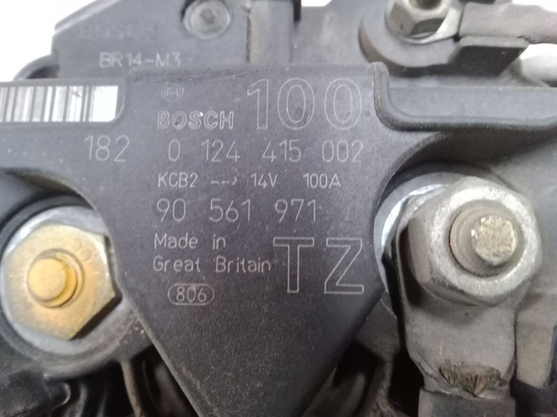 Recambio de alternador para opel corsa c (x01) 1.4 (f08, f68) referencia OEM IAM 0124415002  90561971