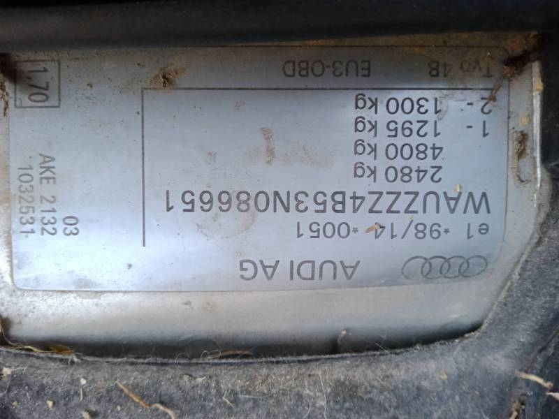 AUDI A6 C5 AVANT (4B5, 4B6)