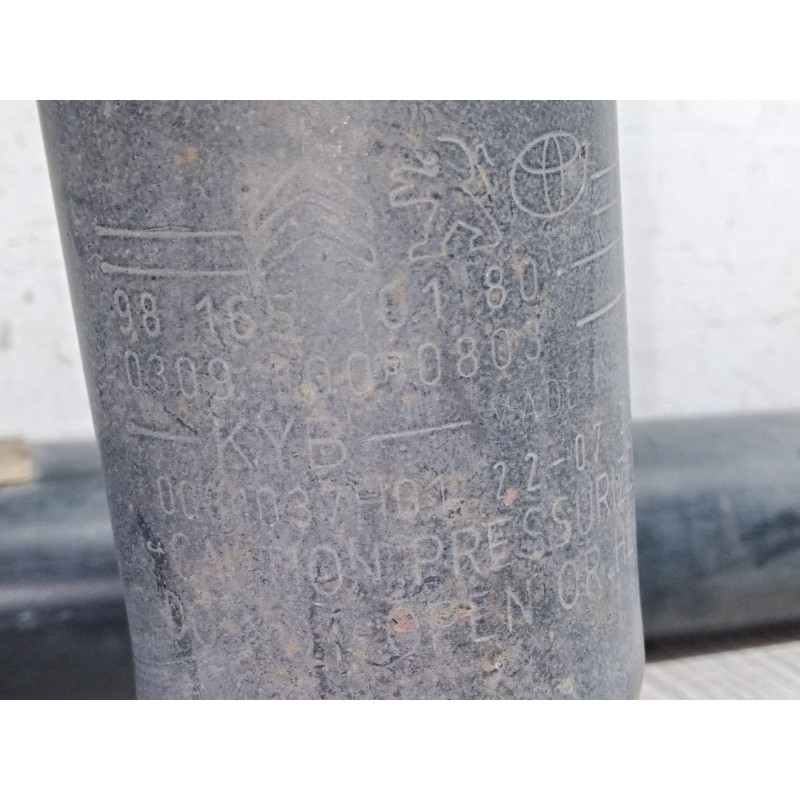 Recambio de amortiguador trasero para fiat scudo furgoneta 1.5 multijet 120 (506) referencia OEM IAM 9816510180  03091000803