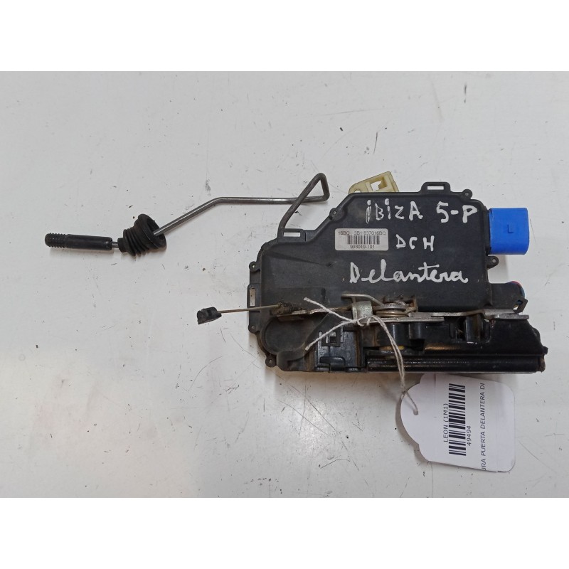 Recambio de cerradura puerta delantera derecha para seat leon (1m1) 1.9 tdi referencia OEM IAM 3B1837016BQ  