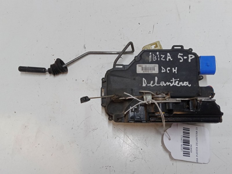 Recambio de cerradura puerta delantera derecha para seat leon (1m1) 1.9 tdi referencia OEM IAM 3B1837016BQ  