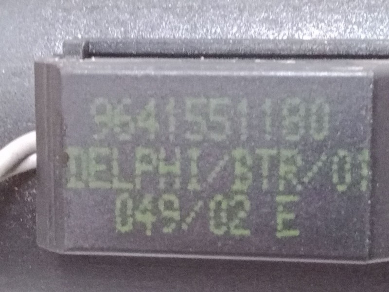 Recambio de clausor para peugeot 206 hatchback (2a/c) 2.0 hdi 90 referencia OEM IAM 9641551180  