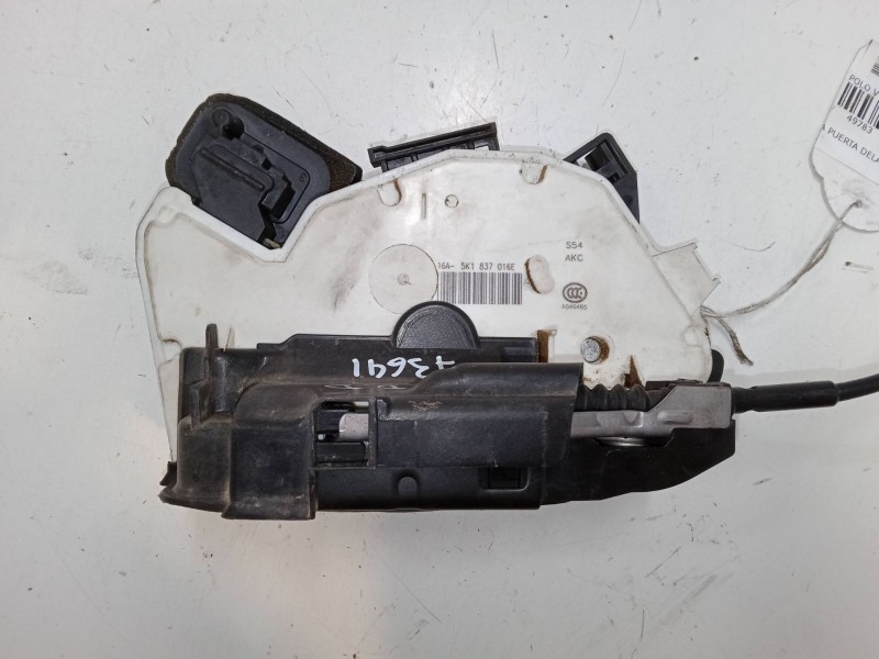 Recambio de cerradura puerta delantera derecha para volkswagen polo v (6r1, 6c1) 1.2 tsi 16v referencia OEM IAM 5K1837016E  