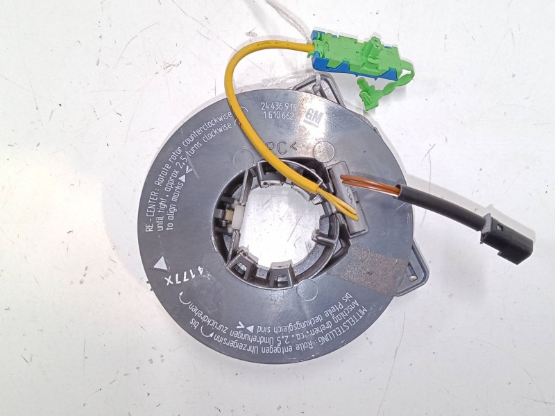 Recambio de anillo airbag para opel zafira a monospace (t98) 1.6 16v (f75) referencia OEM IAM 24436919  1610662