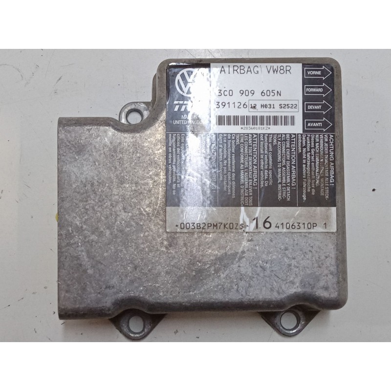 Recambio de centralita airbag para volkswagen passat b6 variant (3c5) 2.0 tdi 16v referencia OEM IAM 3C0909605N  