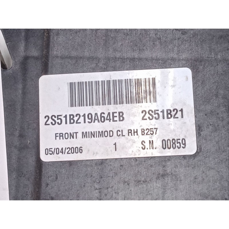 Recambio de cerradura puerta delantera derecha para ford fiesta v (jh_, jd_) 1.3 referencia OEM IAM 2S51B219A6AEB  