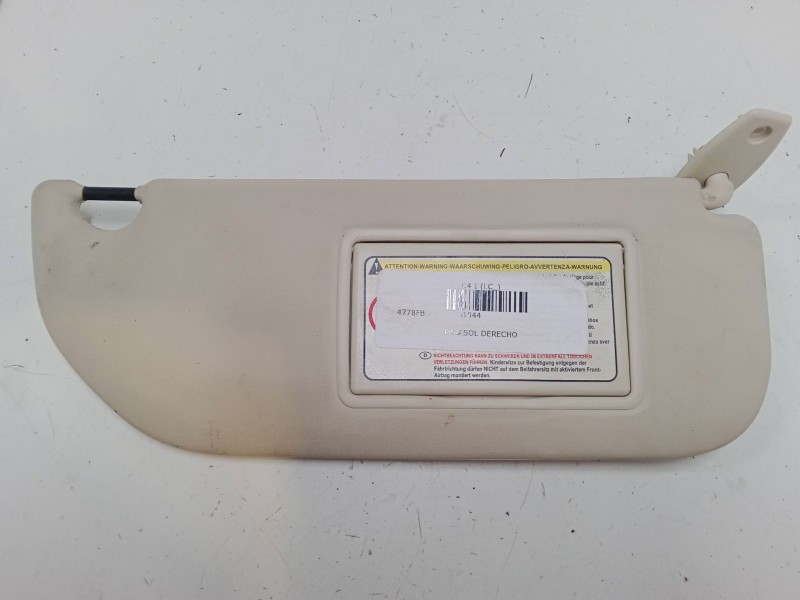 Recambio de parasol derecho para citroën c4 i (lc_) 1.6 hdi referencia OEM IAM   