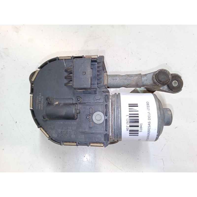 Recambio de motor limpiaparabrisas delantero izquierdo para peugeot 407 (6d_) 2.0 hdi 135 (6drhrh, 6drhre, 6drhrg, 6drhrj) refer