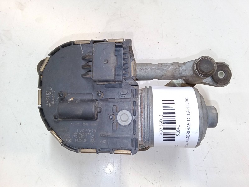 Recambio de motor limpiaparabrisas delantero izquierdo para peugeot 407 (6d_) 2.0 hdi 135 (6drhrh, 6drhre, 6drhrg, 6drhrj) refer