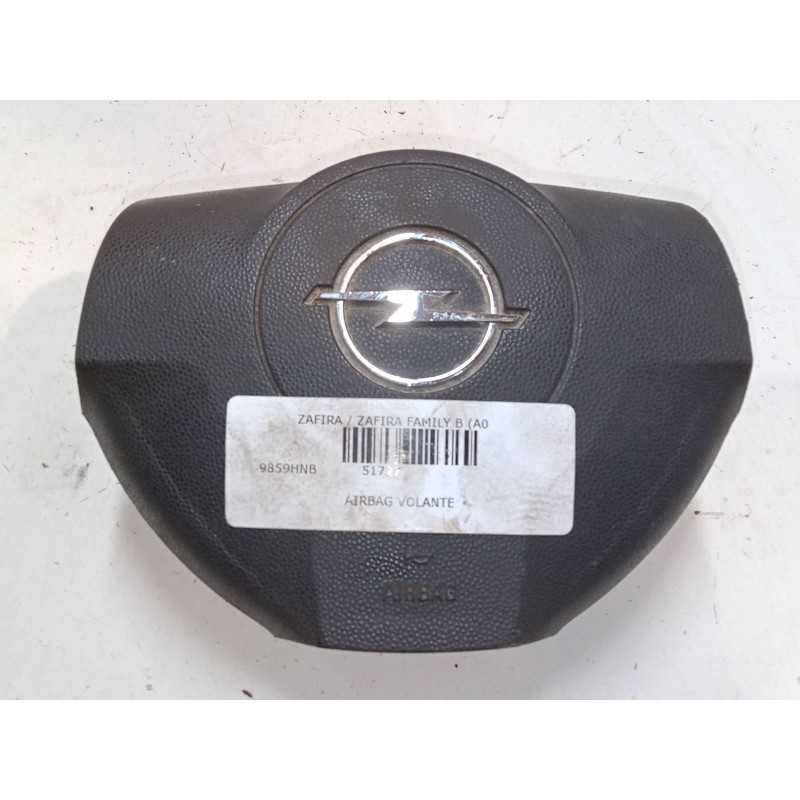 Recambio de airbag volante para opel zafira / zafira family b (a05) 1.7 cdti (m75) referencia OEM IAM 13111348  601854900C