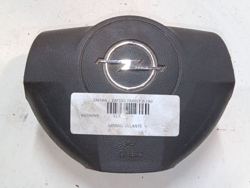 Recambio de airbag volante para opel zafira / zafira family b (a05) 1.7 cdti (m75) referencia OEM IAM 13111348  601854900C