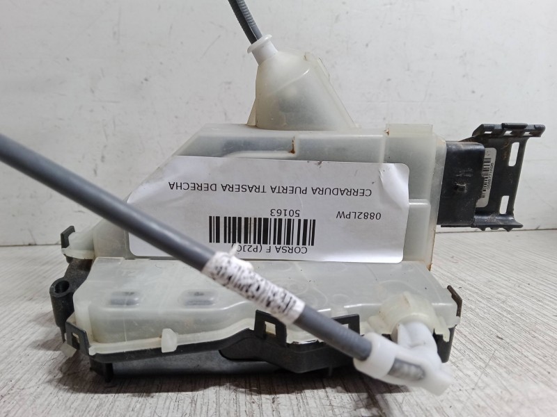 Recambio de cerradura puerta trasera derecha para opel corsa f (p2jo) 1.2 (68) referencia OEM IAM 292852  