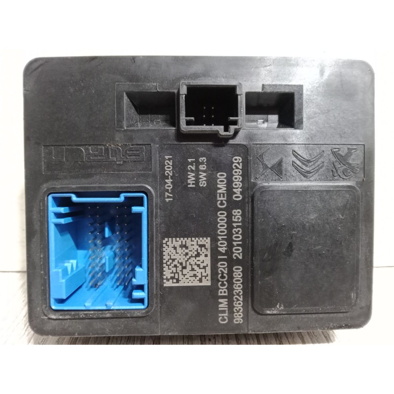 Recambio de modulo electronico para opel corsa f (p2jo) 1.2 (68) referencia OEM IAM 9836236080  
