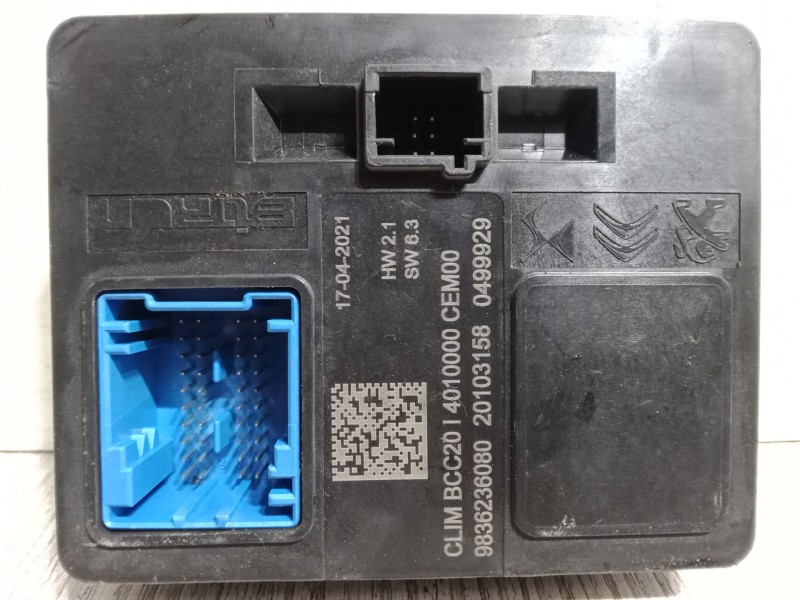 Recambio de modulo electronico para opel corsa f (p2jo) 1.2 (68) referencia OEM IAM 9836236080  