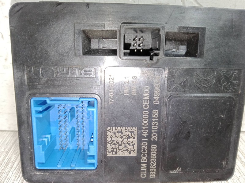 Recambio de modulo electronico para opel corsa f (p2jo) 1.2 (68) referencia OEM IAM 9836236080  