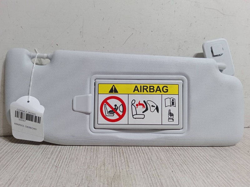 Recambio de parasol derecho para opel corsa f (p2jo) 1.2 (68) referencia OEM IAM   
