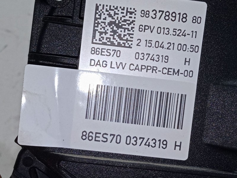 Recambio de pedal acelerador para opel corsa f (p2jo) 1.2 (68) referencia OEM IAM 9837891880  