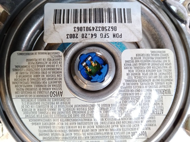 Recambio de airbag volante para audi a4 b6 (8e2) 2.0 referencia OEM IAM SFG6420  