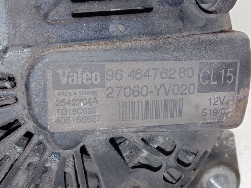 Recambio de alternador para citroën c3 i (fc_, fn_) 1.4 hdi referencia OEM IAM 9646476280  
